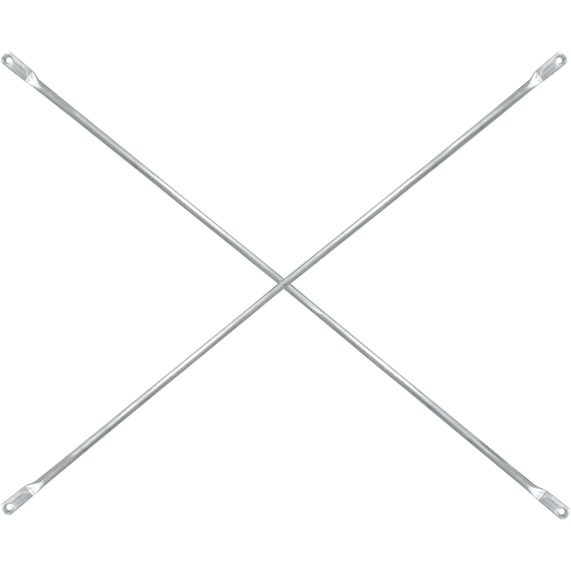 Metaltech Scaffolding Cross Brace, 7Ft.L x 4Ft.H, Model# M-MC4884